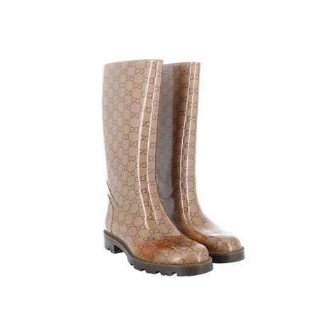 botte pluie gucci|gucci boots customer service.